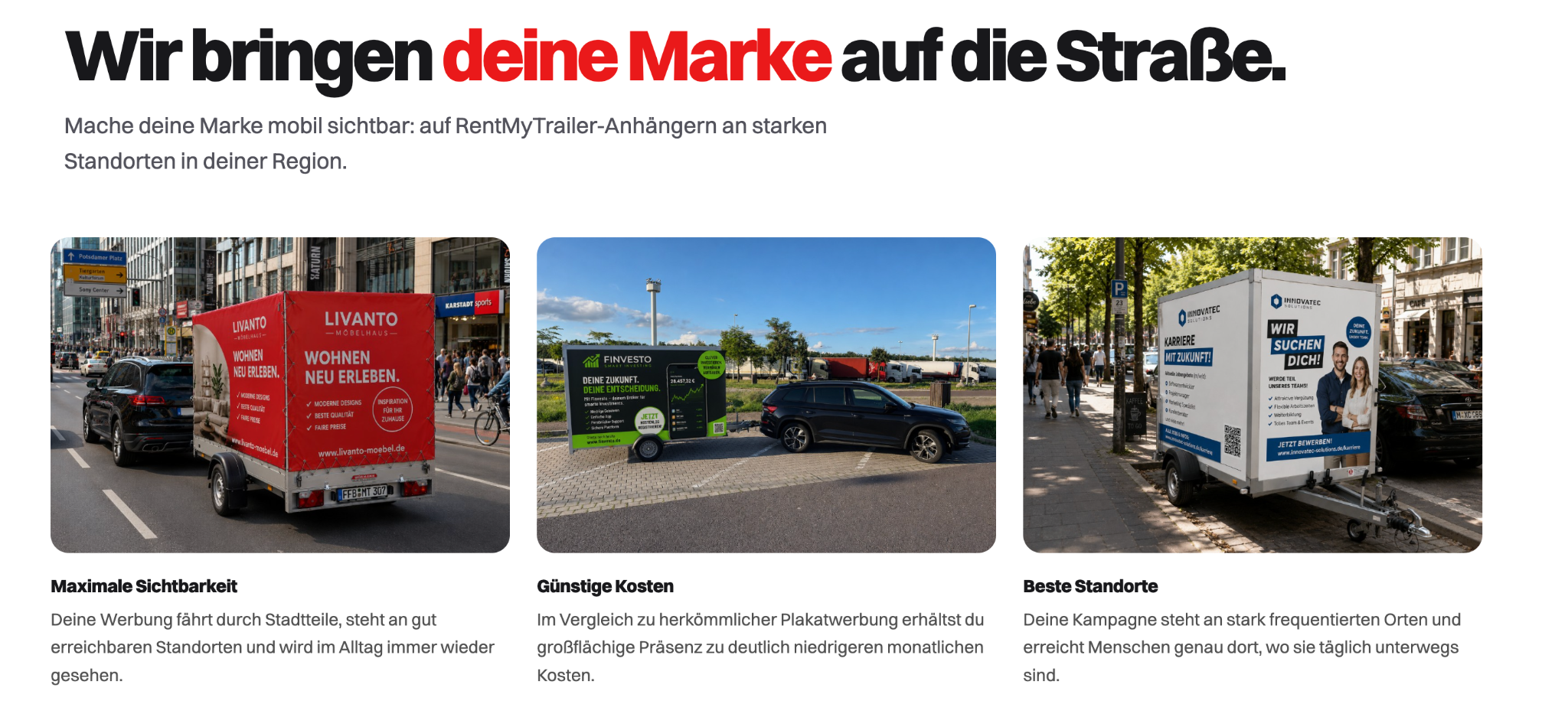 Gestaltungsbeispiel Werbeanhänger 1